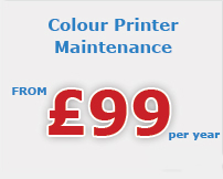 colour printer maintenance Worcester