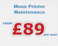 mono printer maintenance Loughborough